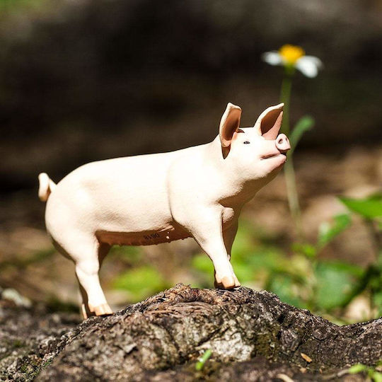 Μινιατούρες Safari Large White Pig Μεγάλο Λευκό Γουρούνι