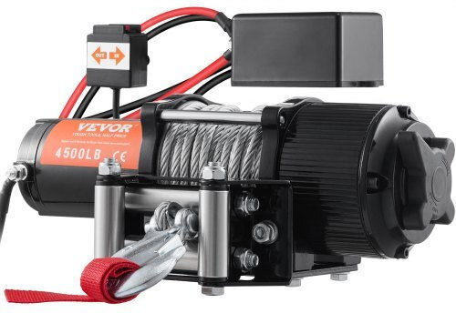 Vevor Ηλεκτρικός Εργάτης Αυτοκινήτου 4x4 12V με Δυνατότητα Έλξης 2045kg