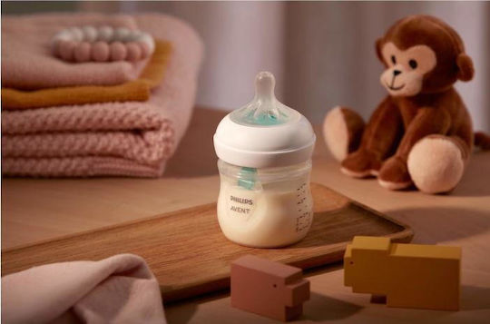 Philips Set Plastic Baby Bottles Natural Response Anti-Colic with Silicone Teat for 0+ Months 125ml 2 Pieces
