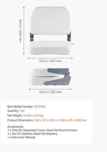 Vevor Boat Seat