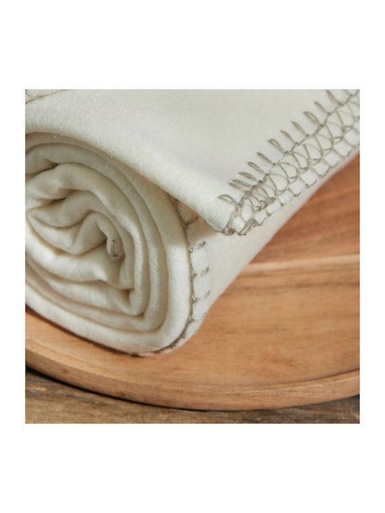 Today Fleece Decke Couch 125x150cm Beige