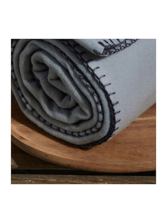 Today Pătură Fleece Canapea 125x150cm Gri