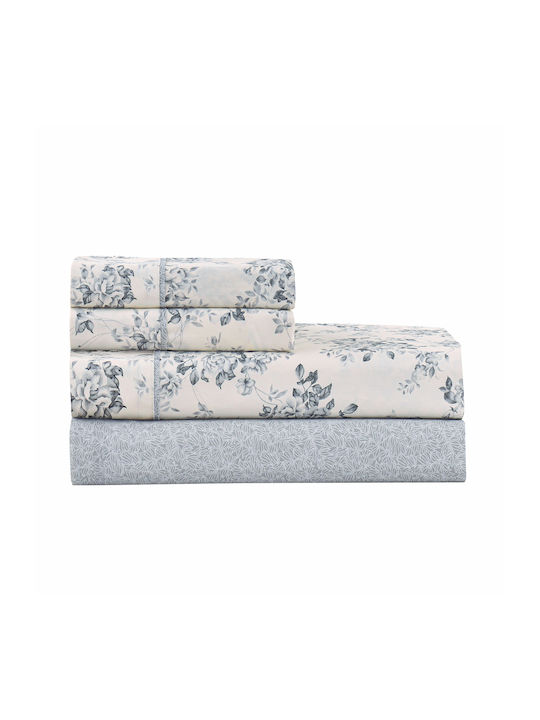 Liolios Home Sheet Sets Queen 245x270cm. Multicolour 4pcs