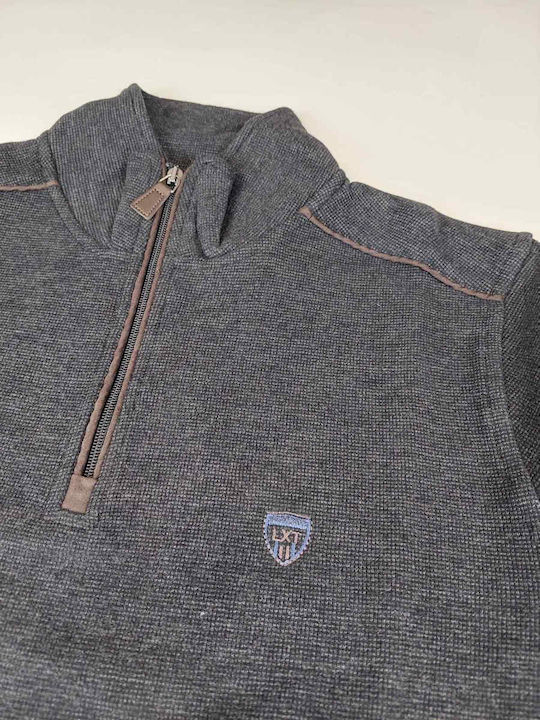 Long Sleeve Blouse Charcoal