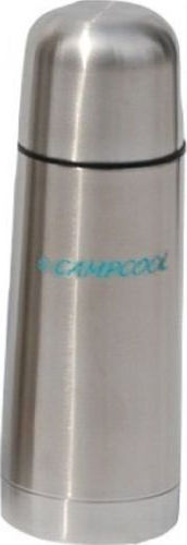 Campcool Bottle Thermos Stainless Steel 1lt Silver with Cap-Cup