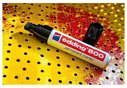 Marker permanent 4-12mm 800/4 verde Edding 4004764053957