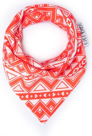 Kiki Bibs Disco Bandana Stoff mit Taste Rosa für 3 m+