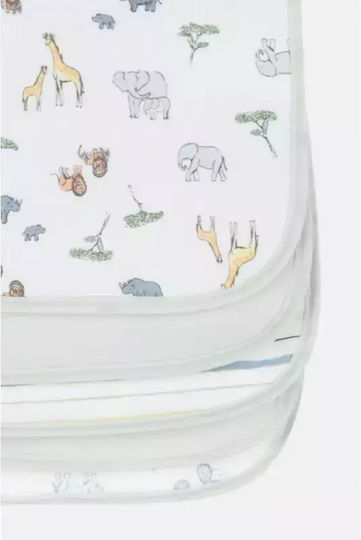 Dreams by Joyce Wasserdicht Lätzchen Kunststoff mit Bügelverschluss und Schlaufe Lahani 5Stück
