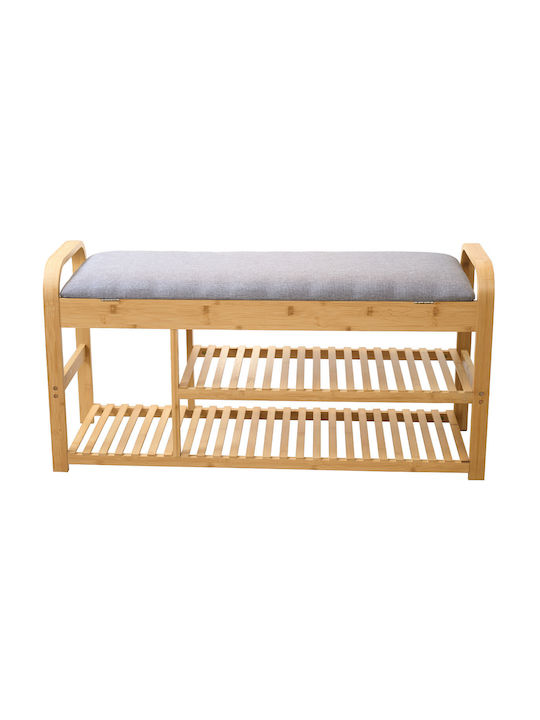 Обувна рафт от Бамбук 100x33x50см