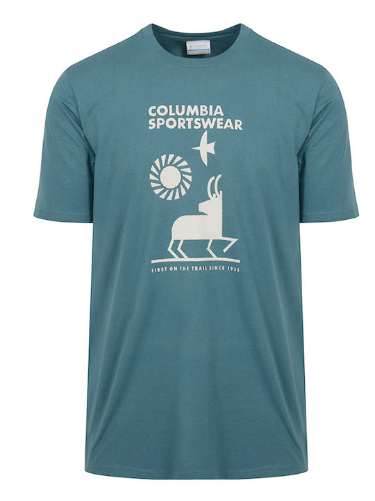 Explorers Canyon T-Shirt Petrol Blue