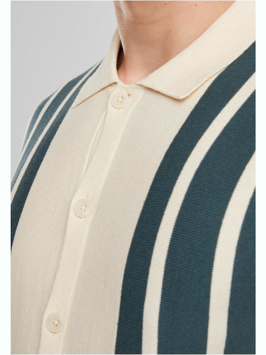 Short Sleeve Cotton Shirt Ecru