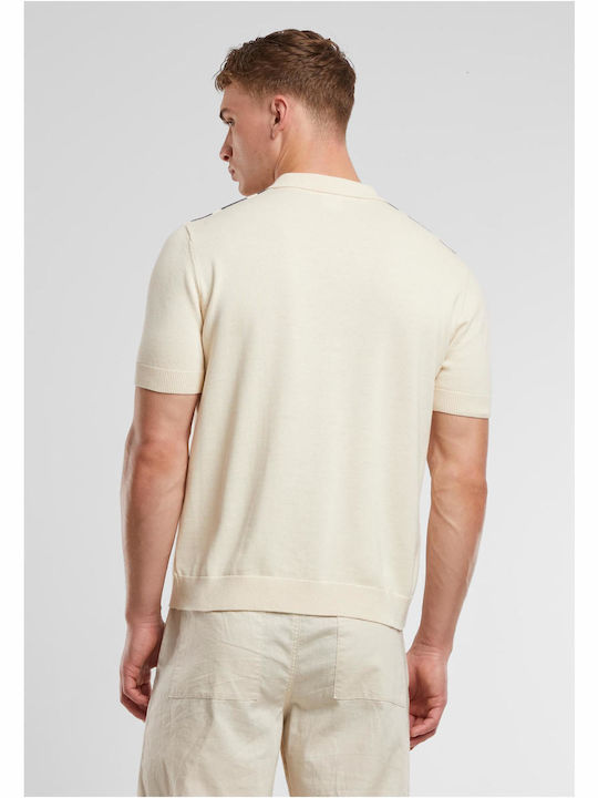 Short Sleeve Cotton Shirt Ecru