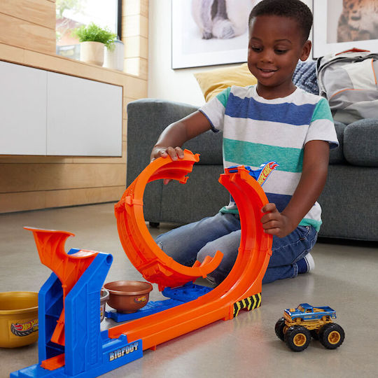 Hot Wheels Διεκδίκηση Κυπέλου Πίστα Monster Truck για 4+ Ετών