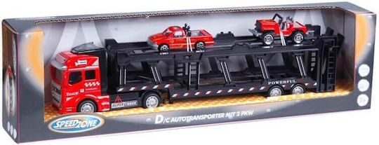 Speedzone Φορτηγό Orange Pull Back