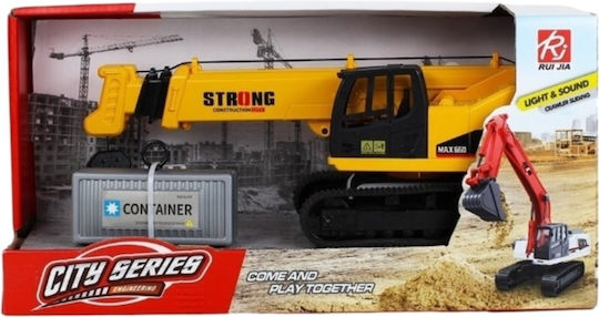 Martin Toys Γερανός Pull Back για 3+ Ετών