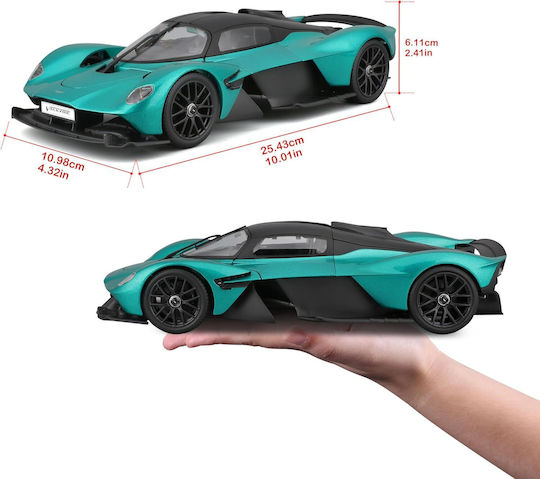Maisto Aston Martin Valkyrie Αυτοκινητάκι 1:18 για 3+ Ετών