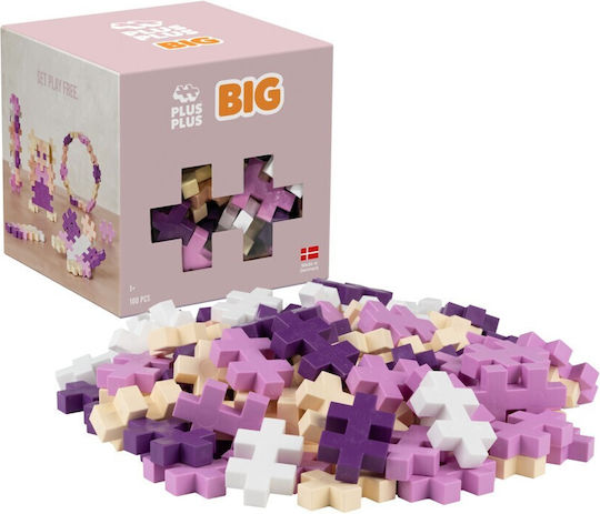 Plus Plus Cuburi De Construit Big Bloom Pentru 1+ Ani 100 Bucăți