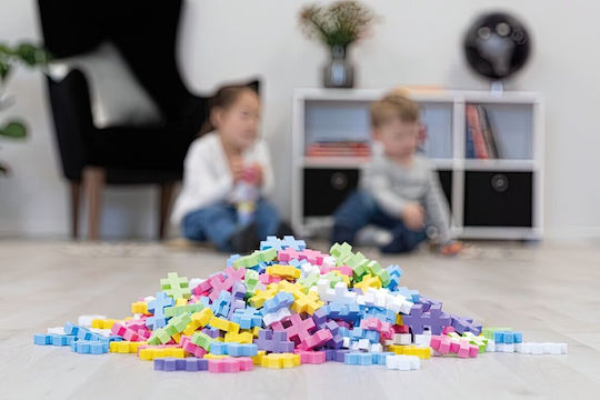 Plus Plus Blocks Big Pastel Mix for 1-6 years Years 50pcs