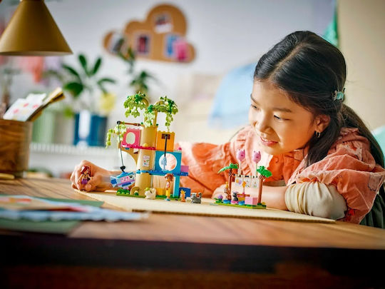 LEGO Friends Cat Birthday Party & Tree House for Ages 6+ 321 Pieces