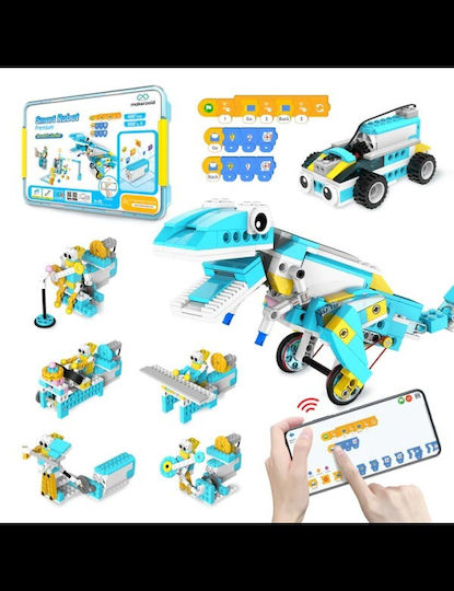 Makerzoid Τουβλάκια Smart Robot Premium για 6+ Ετών 400τμχ