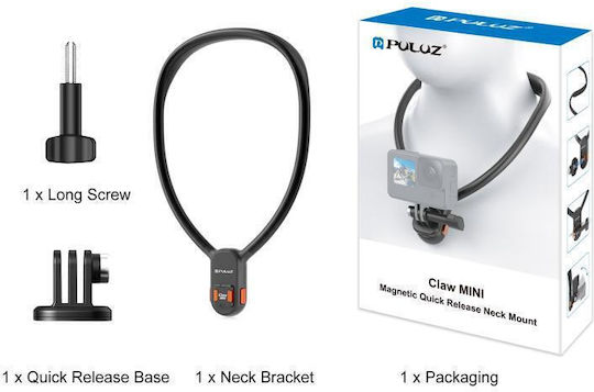 Lazy Neck Magnetic Desk Stand for Mobile in Black color