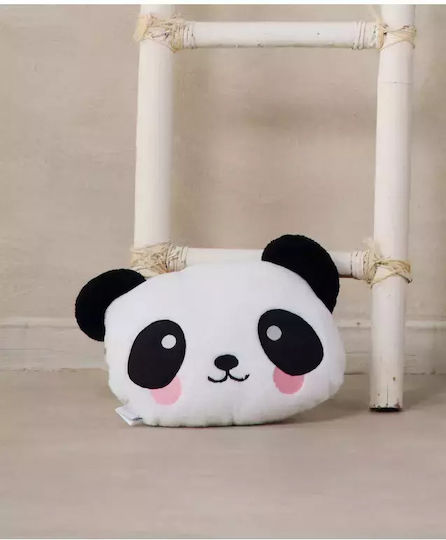 Kentia Kids Decorative Pillow Puffin White and Black 35x30cm