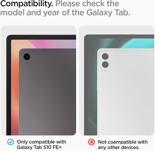 Spigen Ultra Hybrid Pro Флип капак Черен (Samsung Galaxy Tab S10 FE+) ACS09446