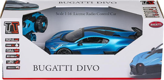 Tec-toy Bugatti Divo RC 1:16 2,4 GHz Blau 471318