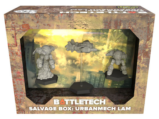 Catalyst Game Labs Battletech Battletech Urbanmech Lance Unpainted Figure