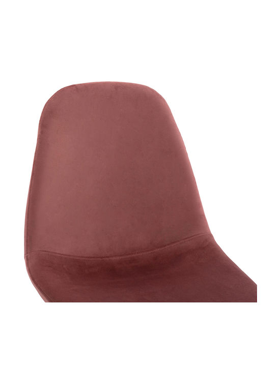 Leonardo Dining Room Velvet Chair Rotten Apple 45x53x85cm