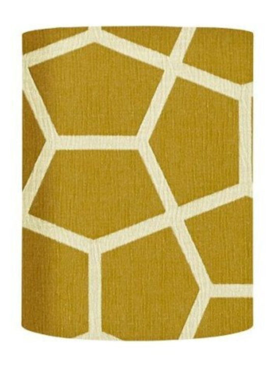 Abajur 1xe14 Material Diametru 17,5cm Glyptic Ebb&flow Sh101066-e Bej