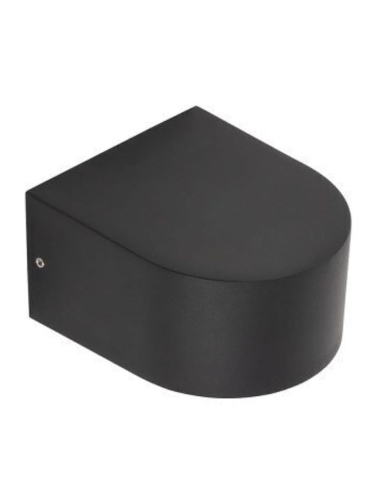 Nowodvorski Επιτοίχια Εξωτερική Πλαφονιέρα LED IP54 5W με Θερμό Λευκό Φως 6x10x9.5εκ.