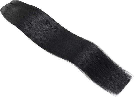 Hair Duty Τρέσα με Φυσική Τρίχα Ρεμί σε Μαύρο Χρώμα No 1