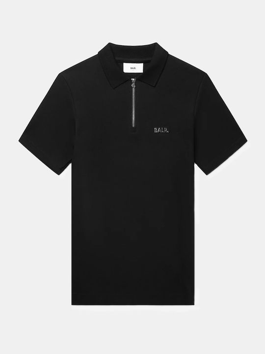 Polo Kurzarmbluse Jet Black