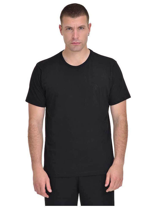 T-shirt Μαύρο