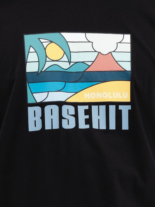 T-shirt Μαύρο