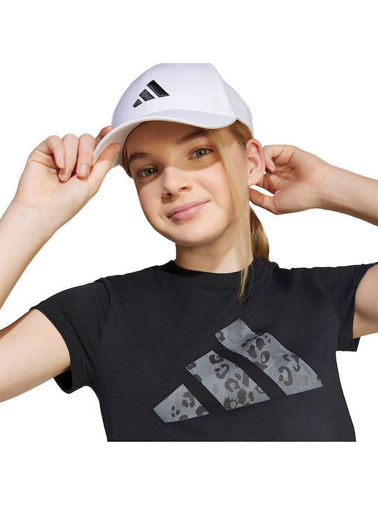 Kinder-T-Shirt Schwarz Animal
