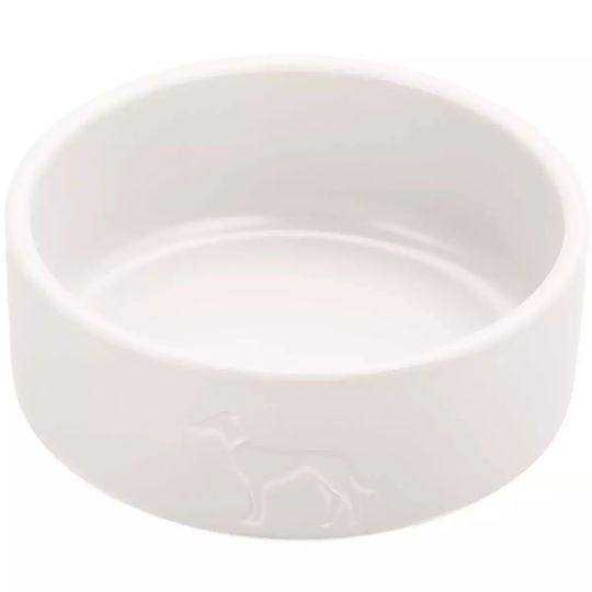 Hunter Osby Ceramic Bowl Food for Dog with Base 1.9lt in Black Color
