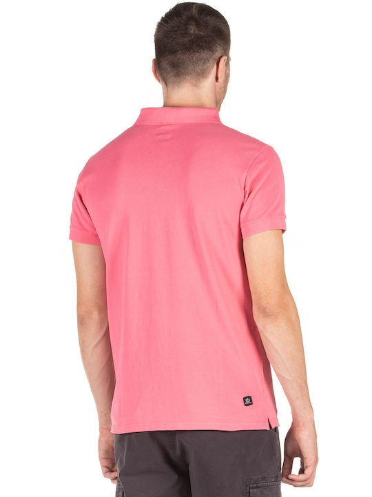 Emerson Polo T-shirt Coral Pink