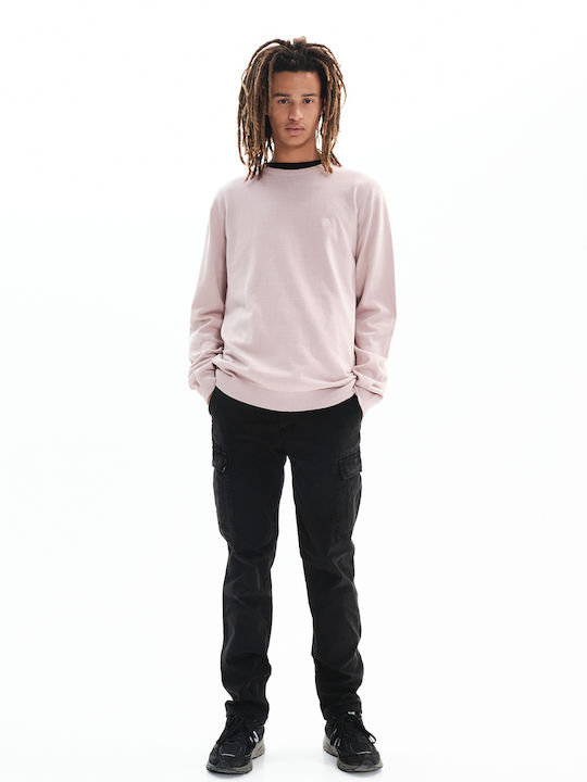 Πουλόβερ Μακρυμάνικο Nude Pink