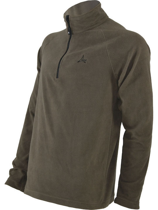 Πουλόβερ Μακρυμάνικο Olive Green