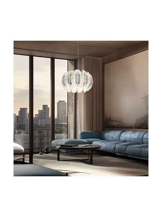 Slamp Adjustable Pendant Light White 56x56x56cm
