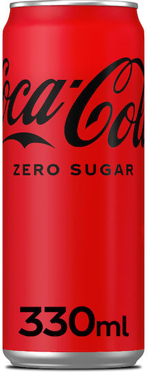 Coca-Cola Zero Кола с Газировка Без Захар в Кутия 330ml