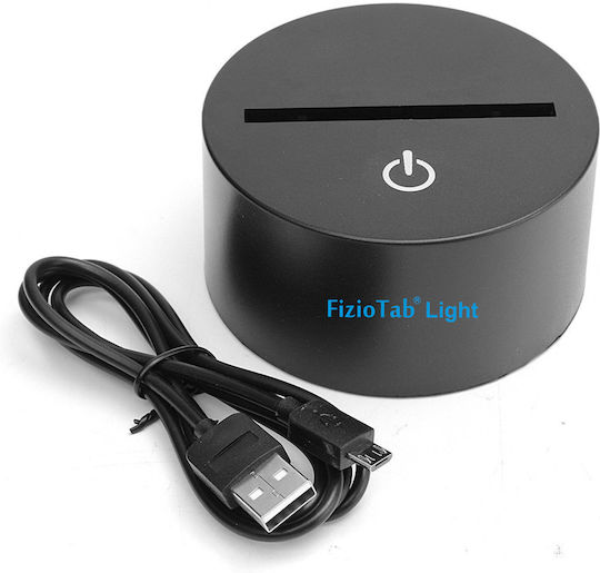 Φωτιστικό 3D LED Night Light LED 3D Illusion Φωτιστικό 3D LED Night Light LED 3D Illusion
