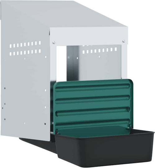 vidaXL Vogelnest Box Kunststoff Grün
