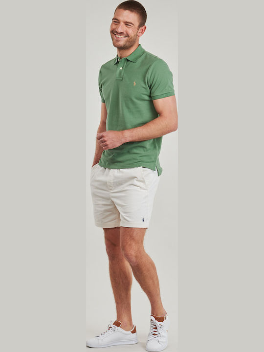 Polo Short Sleeve Blouse Foggy Green