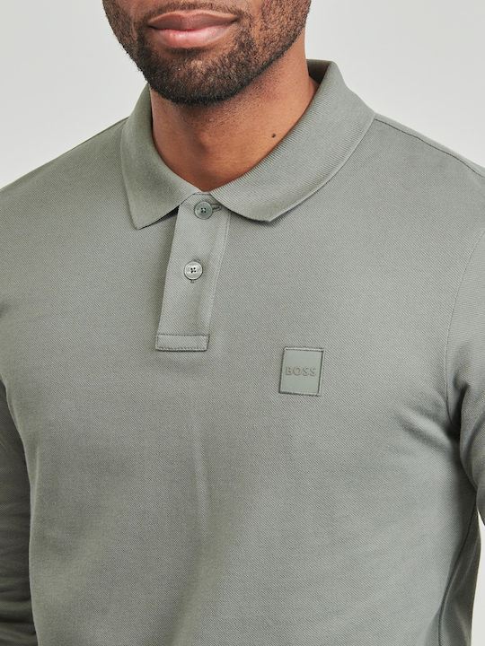 Herrenblusen Langarm Gray