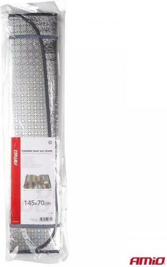 AMiO Internal Car Windshield Sunshade with Suction Cup 145x70cm