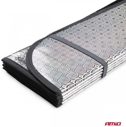 AMiO Parasolar Parbriz Auto Interior cu Ventuză 130x60cm