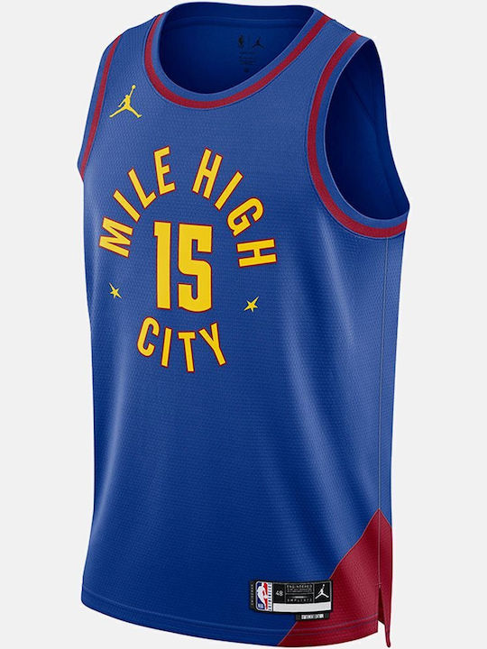 Denver Nuggets Nikola Jokic Ανδρική Φανέλα Εμφάνισης Μπάσκετ